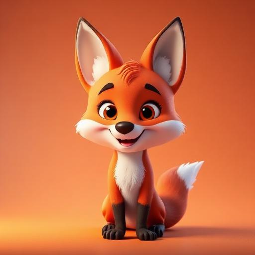 Esempio direzione visiva 3D Cartoon